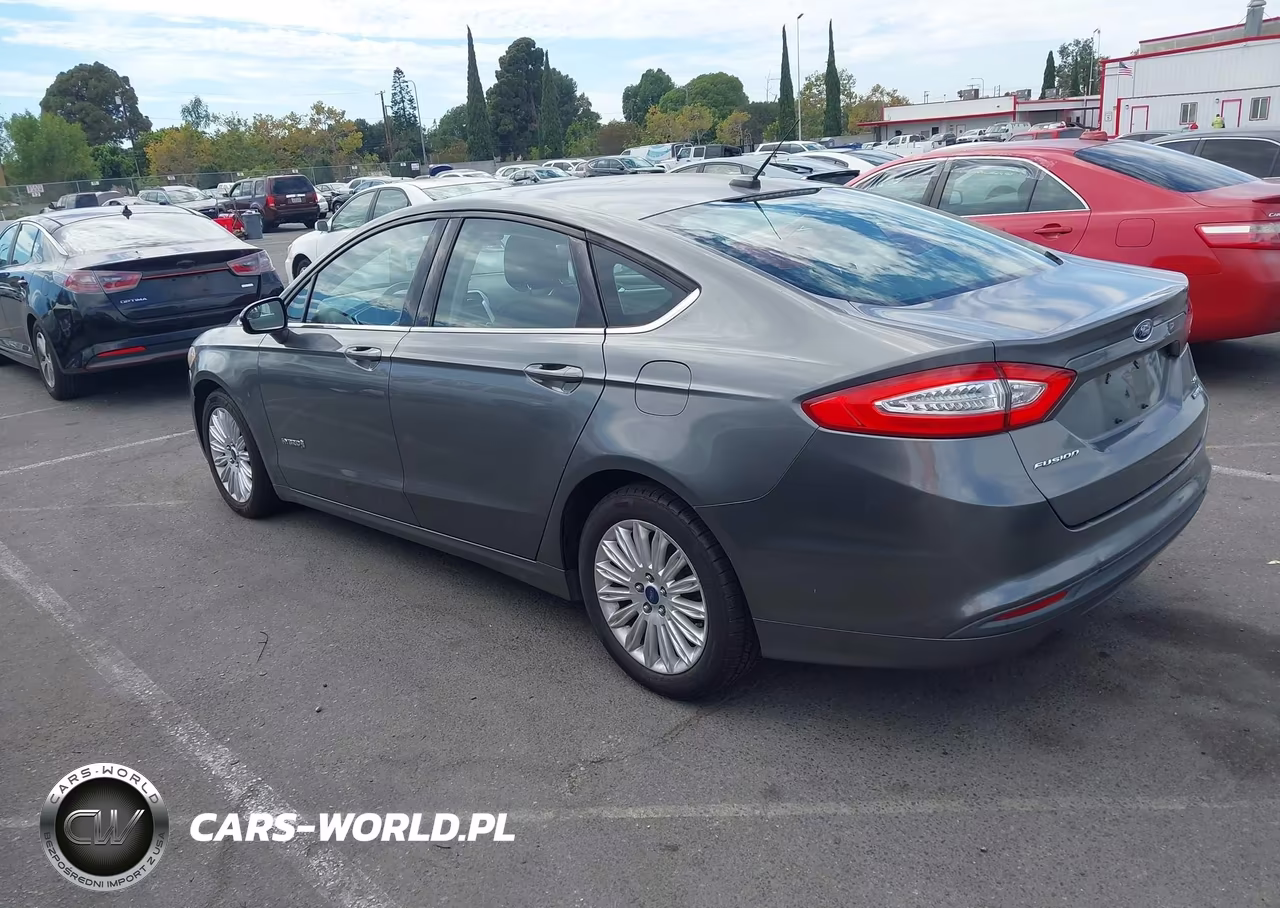 2014 Ford Fusion Hybrid Se VIN:3FA6P0LUXER366324 - 3
