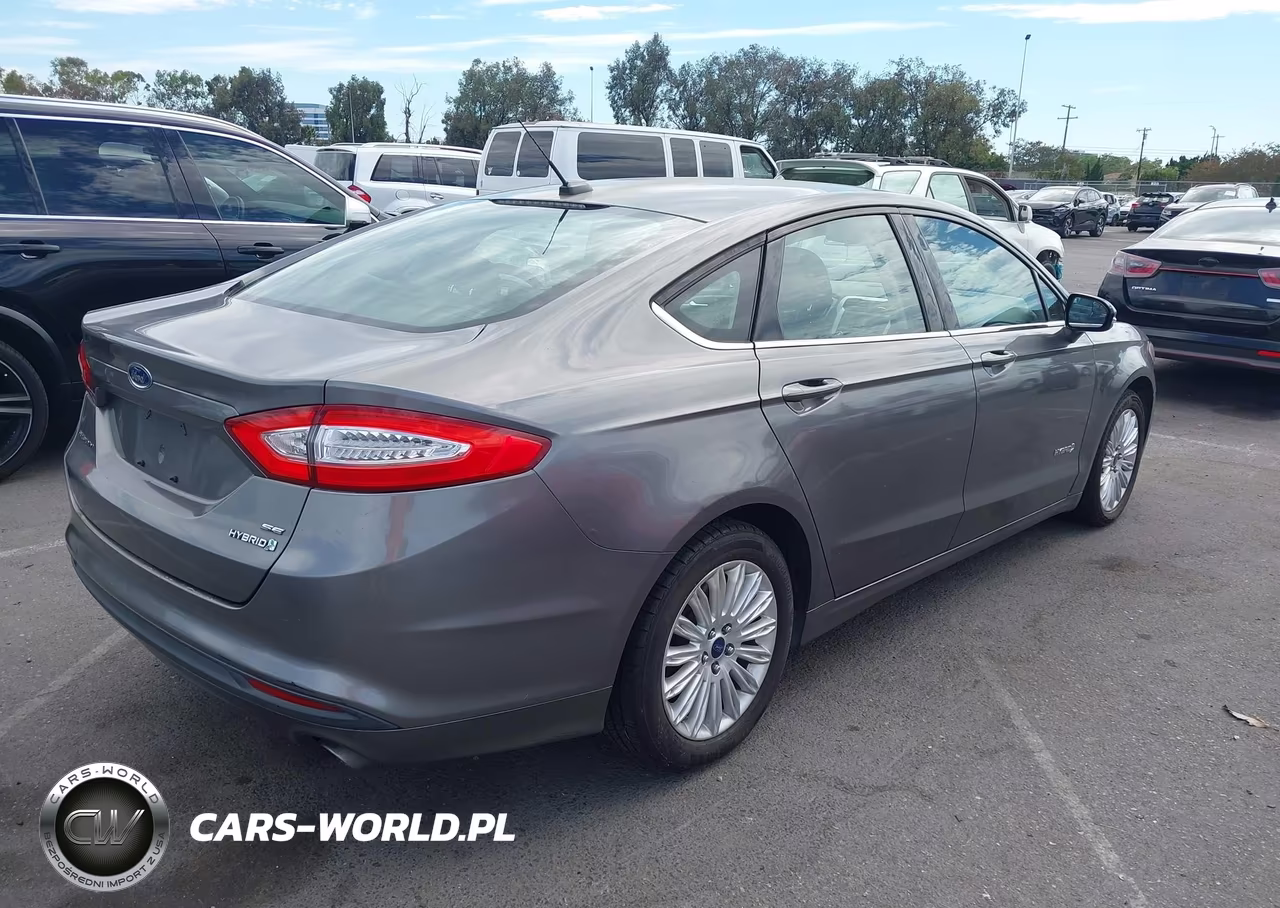 2014 Ford Fusion Hybrid Se VIN:3FA6P0LUXER366324 - 4