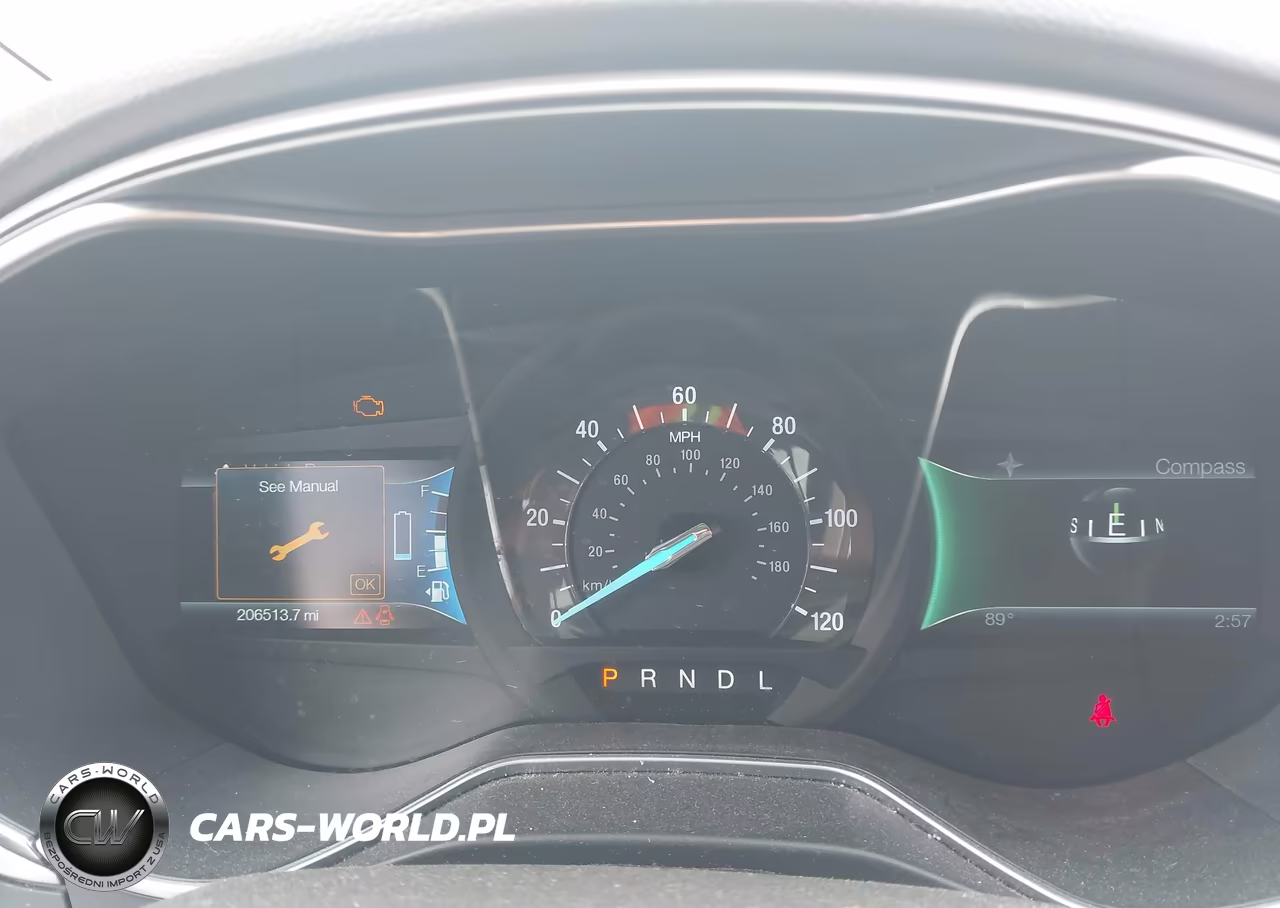 2014 Ford Fusion Hybrid Se VIN:3FA6P0LUXER366324 - 7