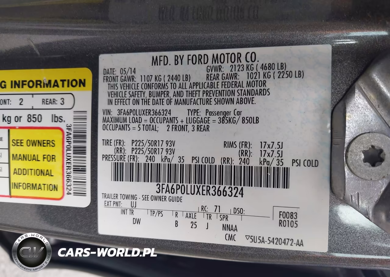 2014 Ford Fusion Hybrid Se VIN:3FA6P0LUXER366324 - 9