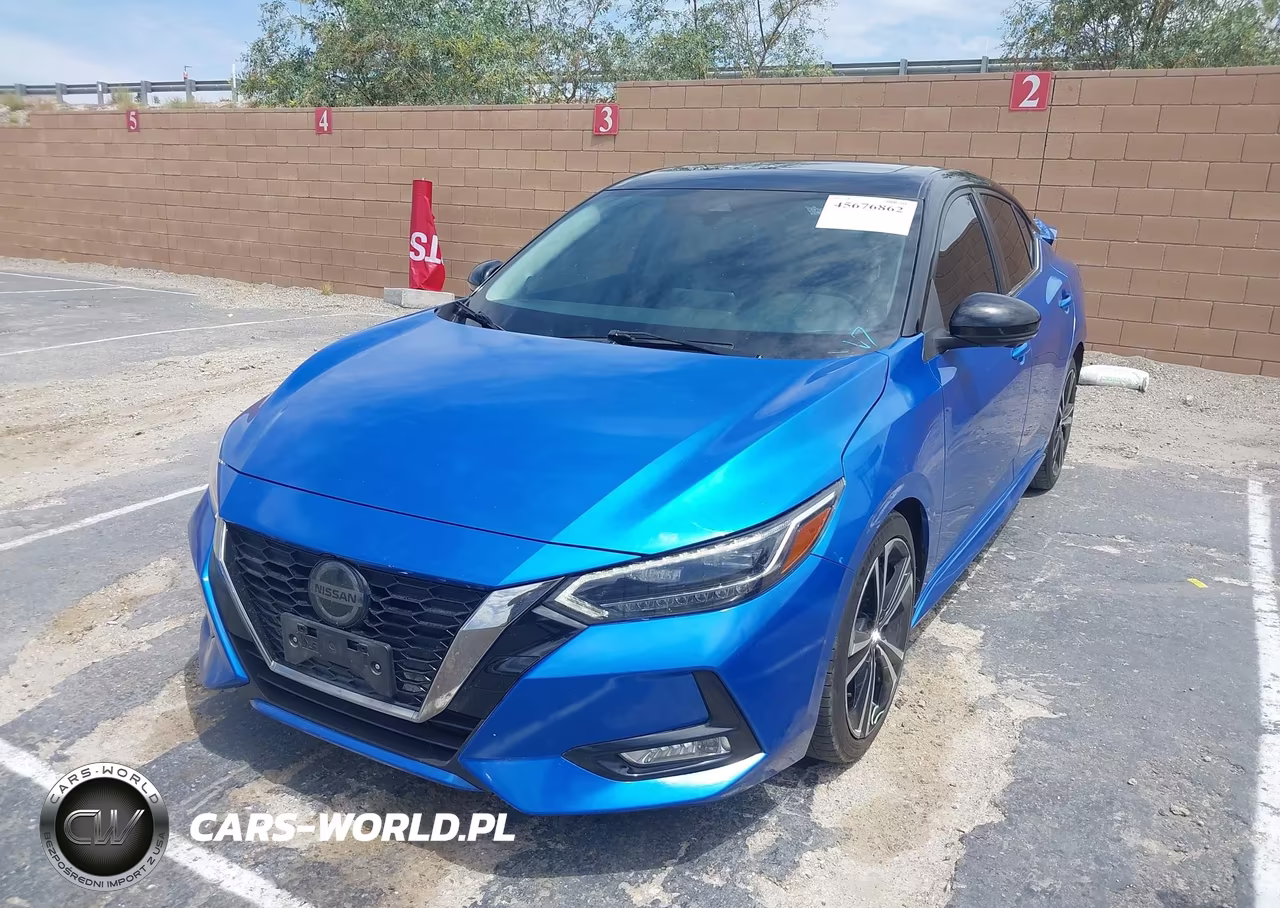 2021 Nissan Sentra Sr Xtronic Cvt VIN:3N1AB8DV1MY216943 - 2