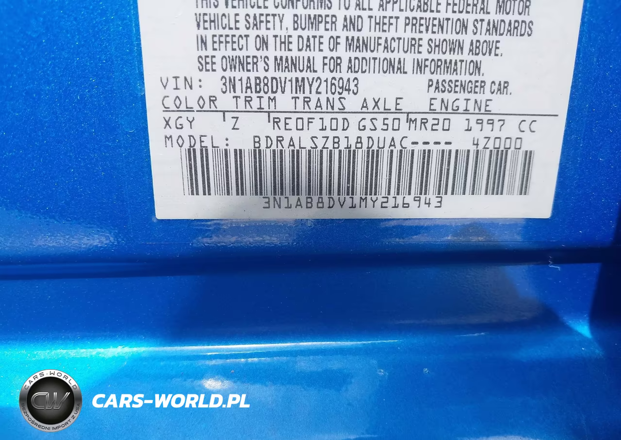 2021 Nissan Sentra Sr Xtronic Cvt VIN:3N1AB8DV1MY216943 - 9
