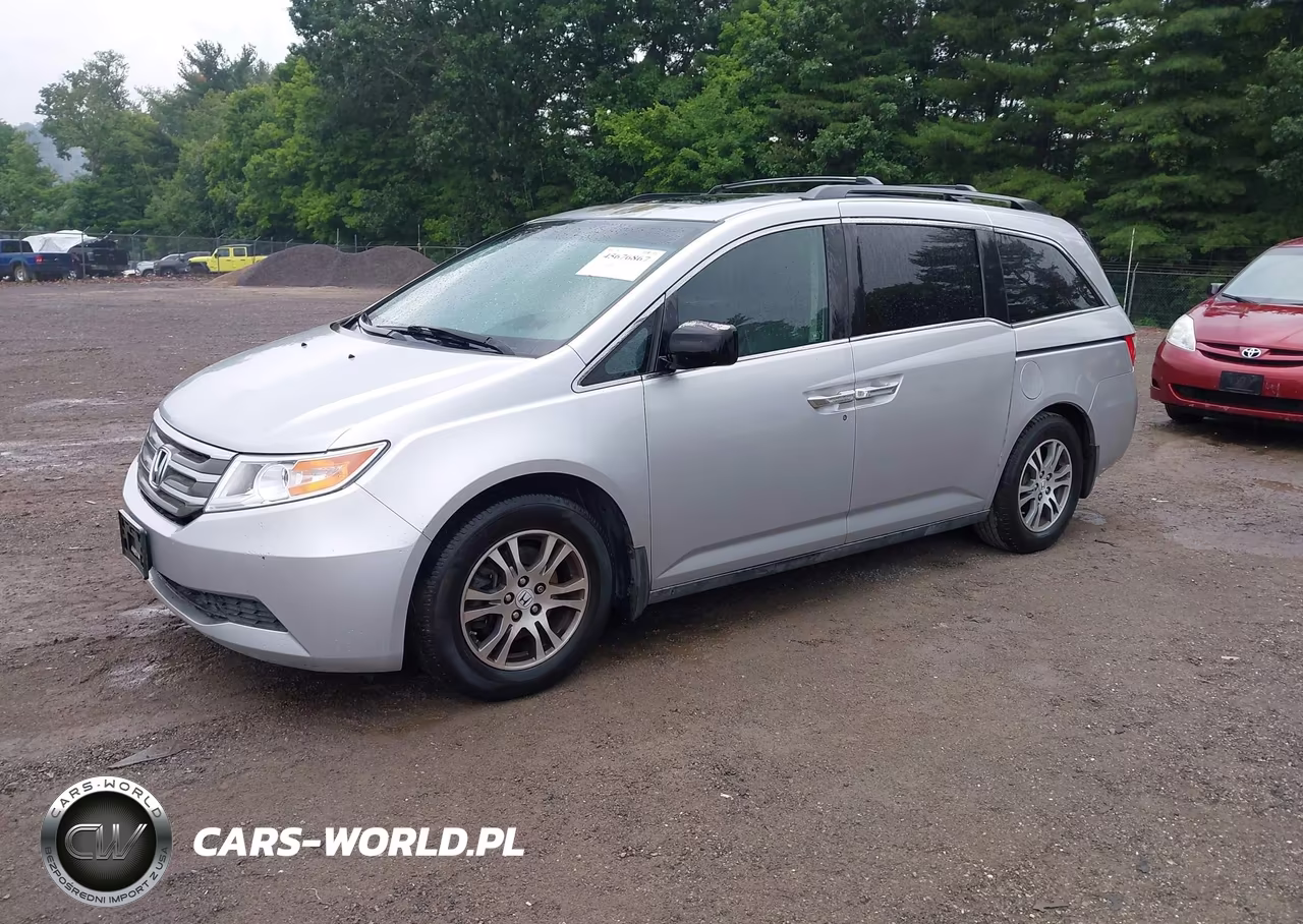 2011 Honda Odyssey Ex-L VIN:5FNRL5H60BB070395 - 2