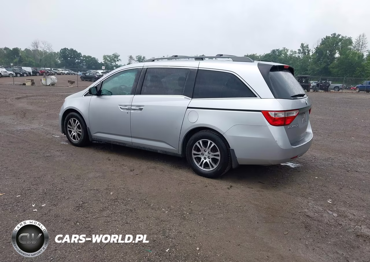 2011 Honda Odyssey Ex-L VIN:5FNRL5H60BB070395 - 3