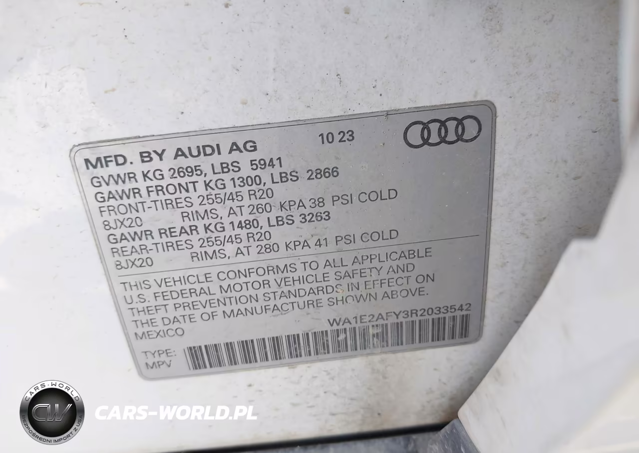 2024 Audi Q5 Premium Plus 55 Tfsi E S Line Quattro S Tronic VIN:WA1E2AFY3R2033542 - 9