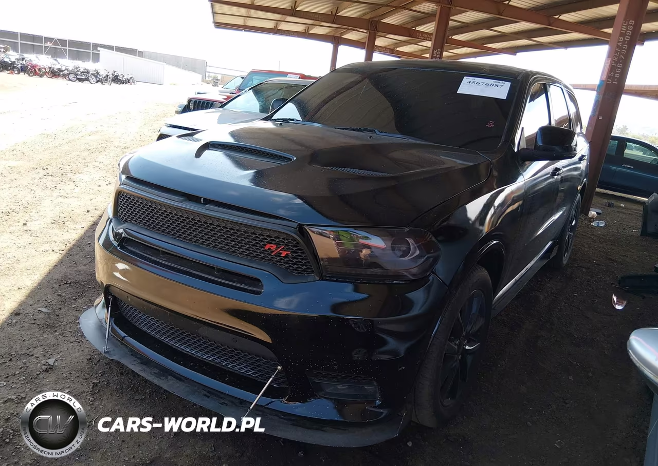 2018 Dodge Durango R-T Rwd VIN:1C4SDHCT7JC404625 - 2