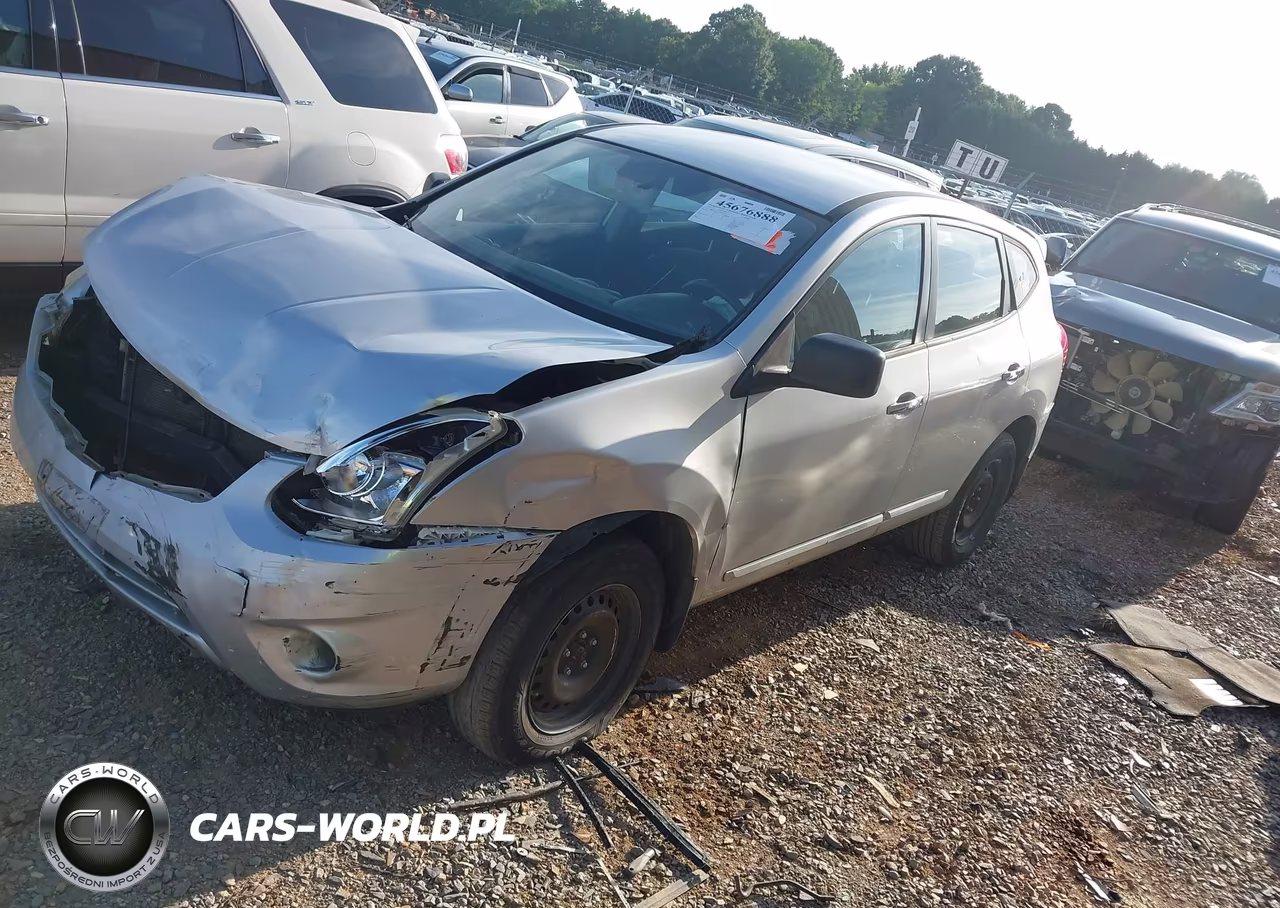 2013 Nissan Rogue S VIN:JN8AS5MV7DW659542 - 2
