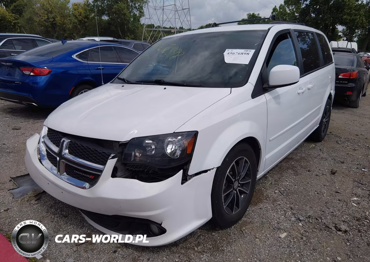 2017 Dodge Grand Caravan Gt VIN:2C4RDGEG3HR717455 - 2
