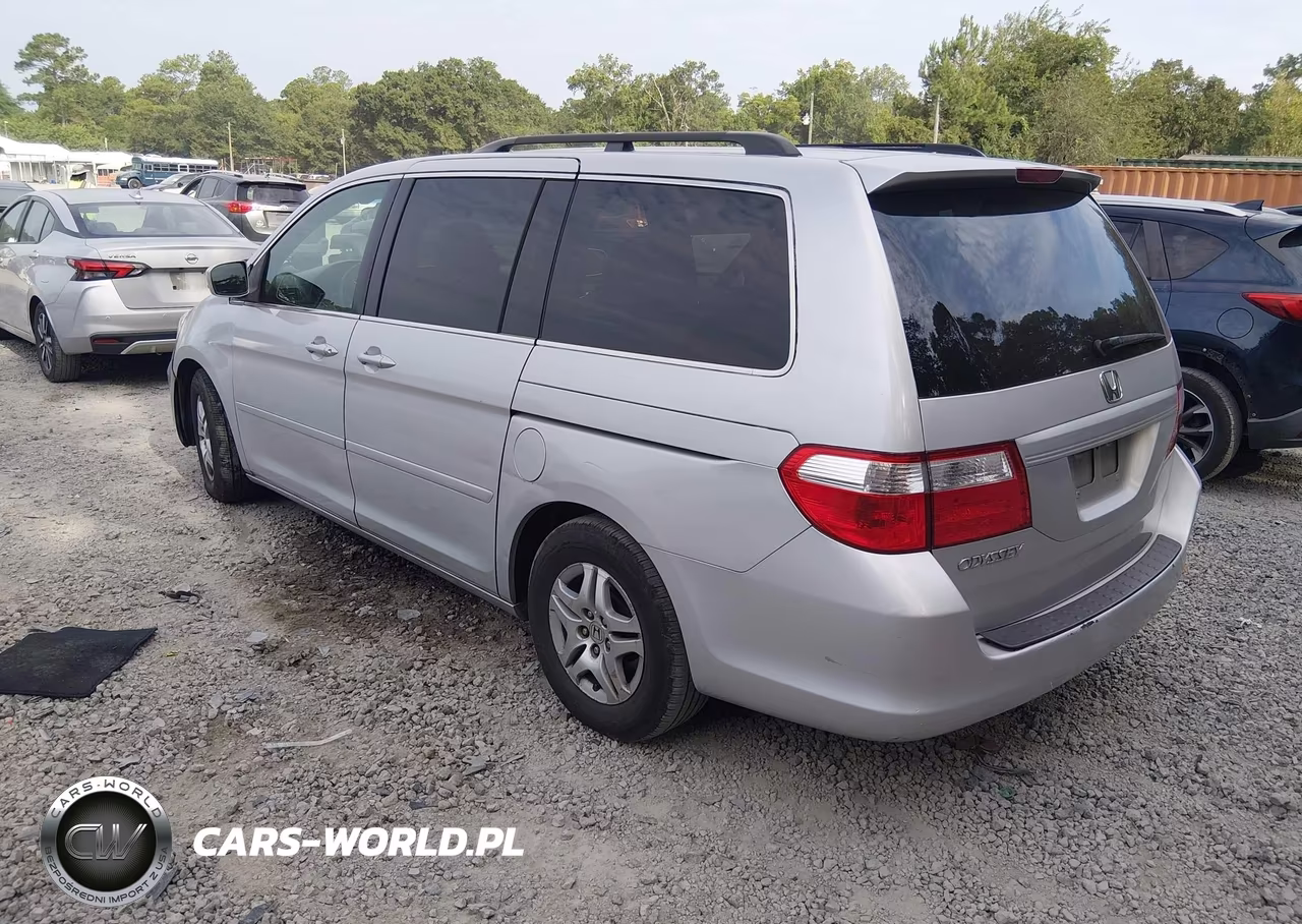 2007 Honda Odyssey Ex-L VIN:5FNRL38667B439370 - 3