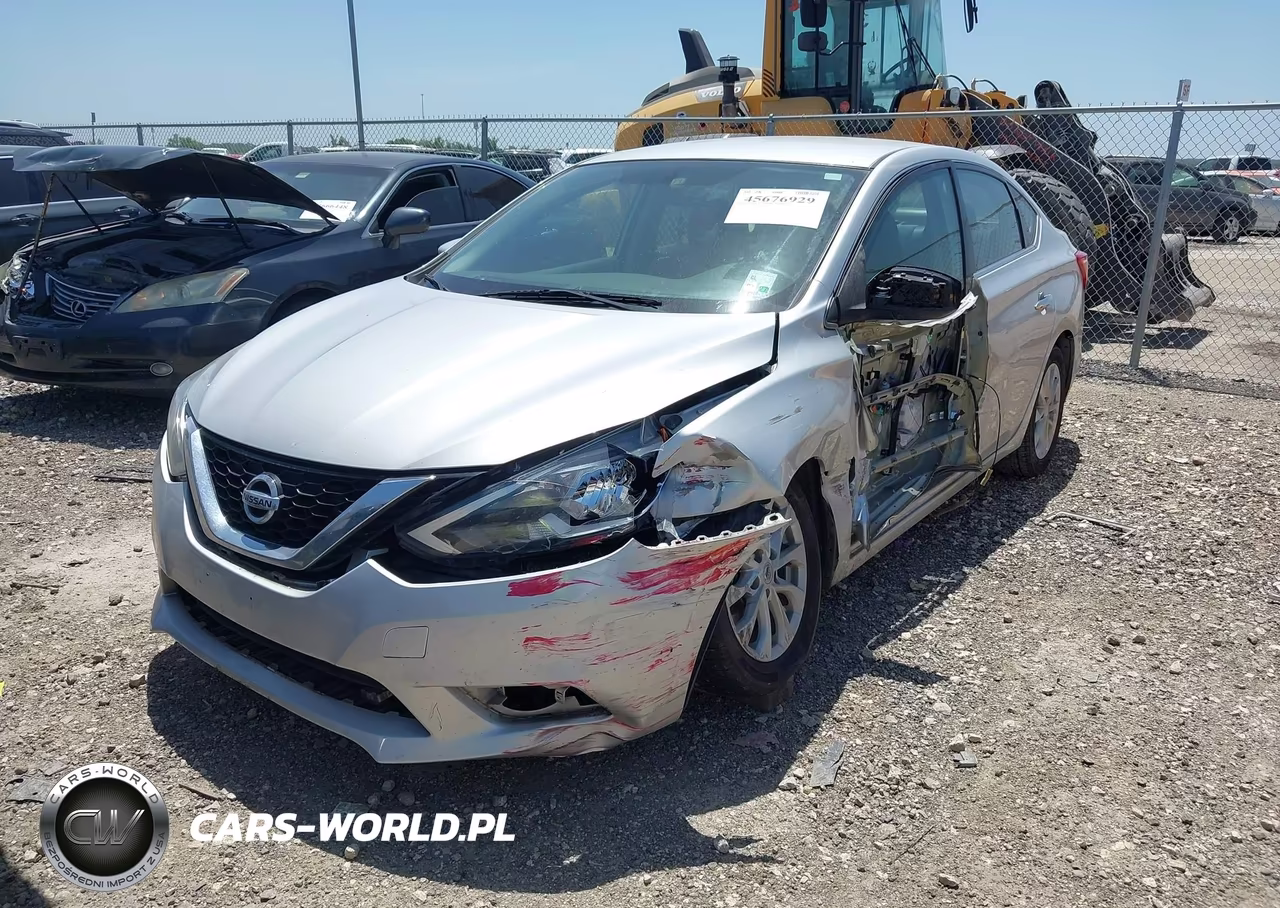 2019 Nissan Sentra Sv VIN:3N1AB7AP2KL610834 - 2