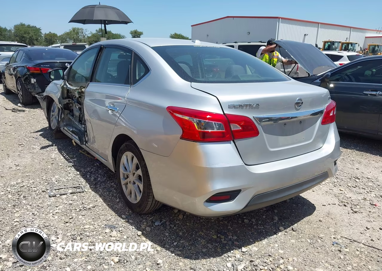 2019 Nissan Sentra Sv VIN:3N1AB7AP2KL610834 - 3