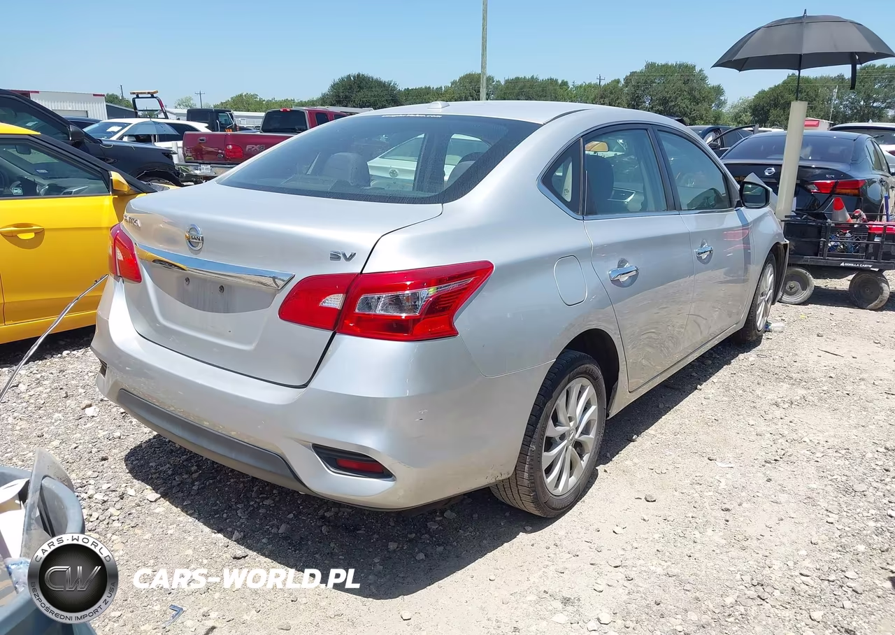 2019 Nissan Sentra Sv VIN:3N1AB7AP2KL610834 - 4