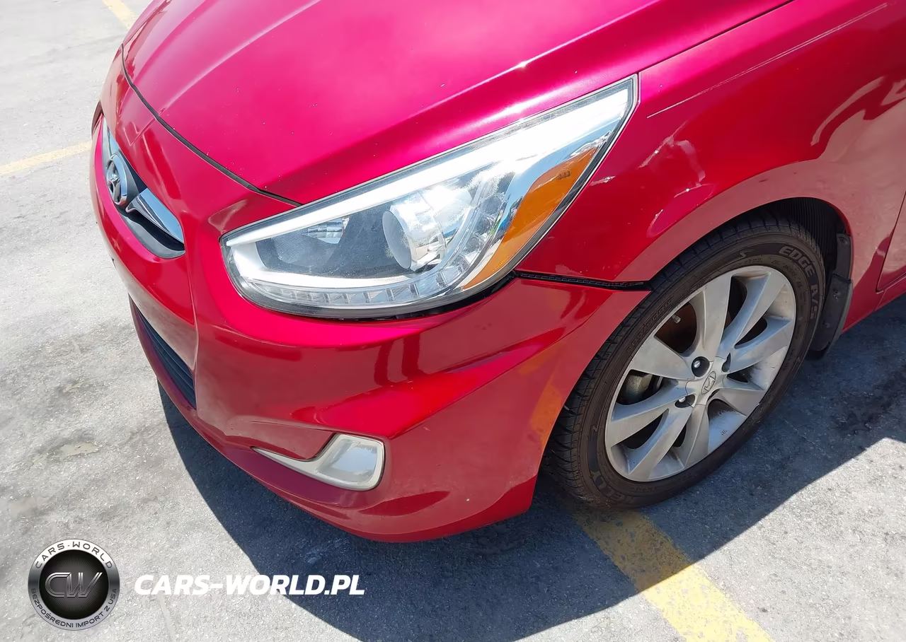 2014 Hyundai Accent Se VIN:KMHCU5AE1EU153037 - 12