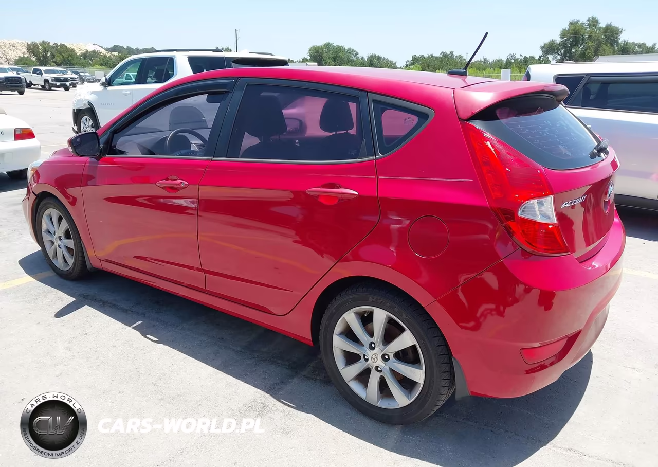 2014 Hyundai Accent Se VIN:KMHCU5AE1EU153037 - 3
