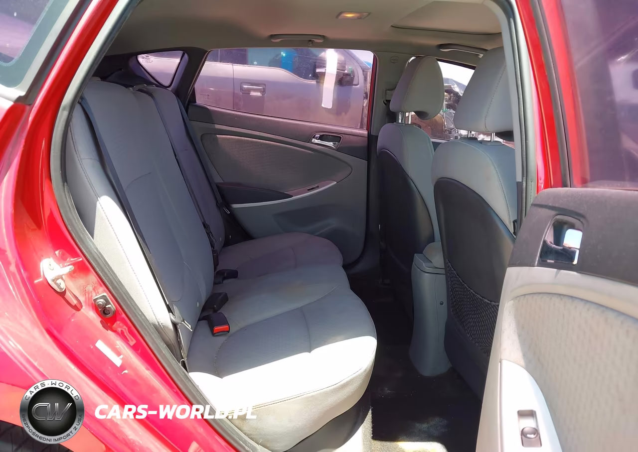 2014 Hyundai Accent Se VIN:KMHCU5AE1EU153037 - 8