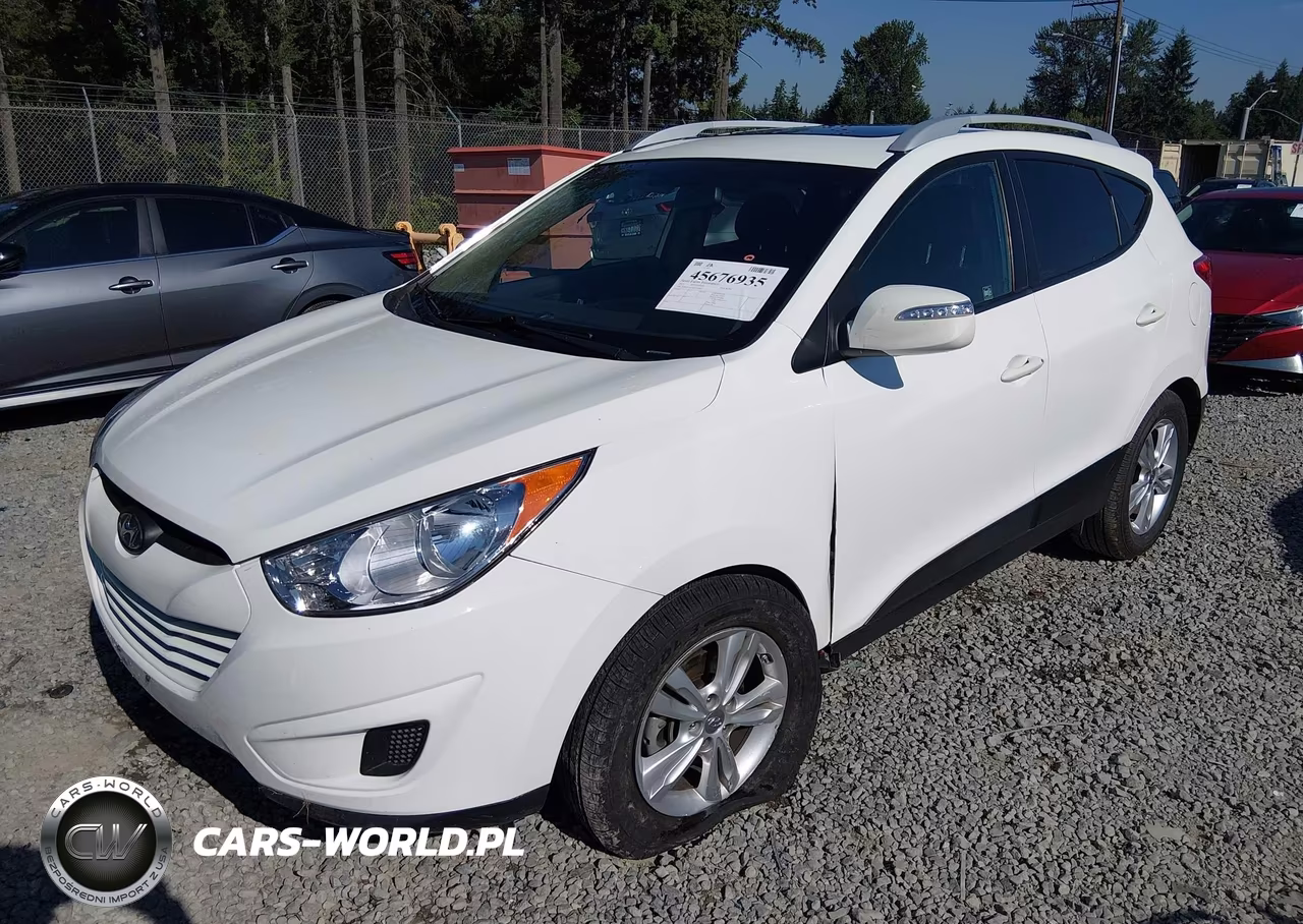 2012 Hyundai Tucson Gls VIN:KM8JUCAC8CU352853 - 2