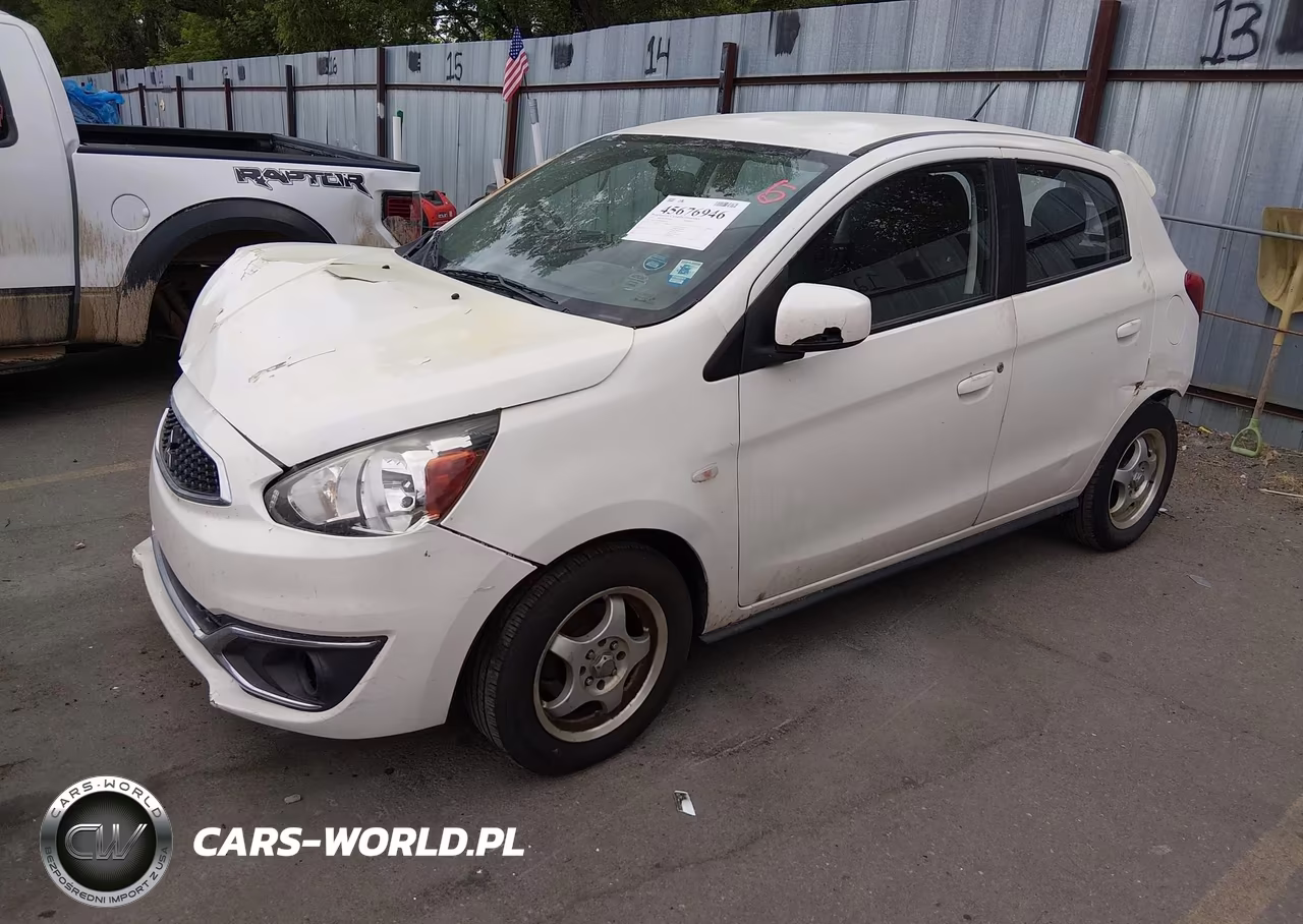 2017 Mitsubishi Mirage Es VIN:ML32A3HJ3HH002667 - 2