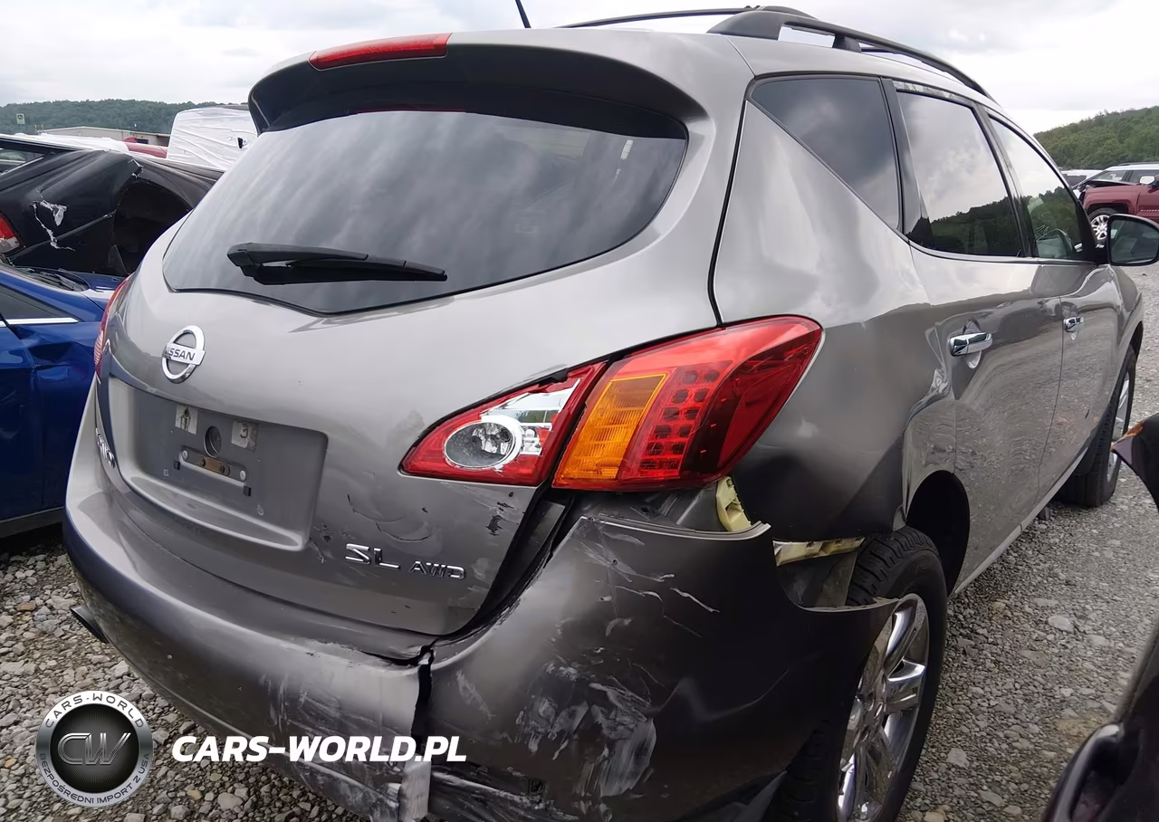 2009 Nissan Murano Sl VIN:JN8AZ18W19W207584 - 4