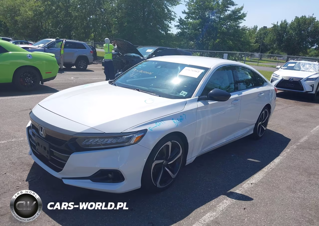 2021 Honda Accord Sport VIN:1HGCV1F3XMA095951 - 2