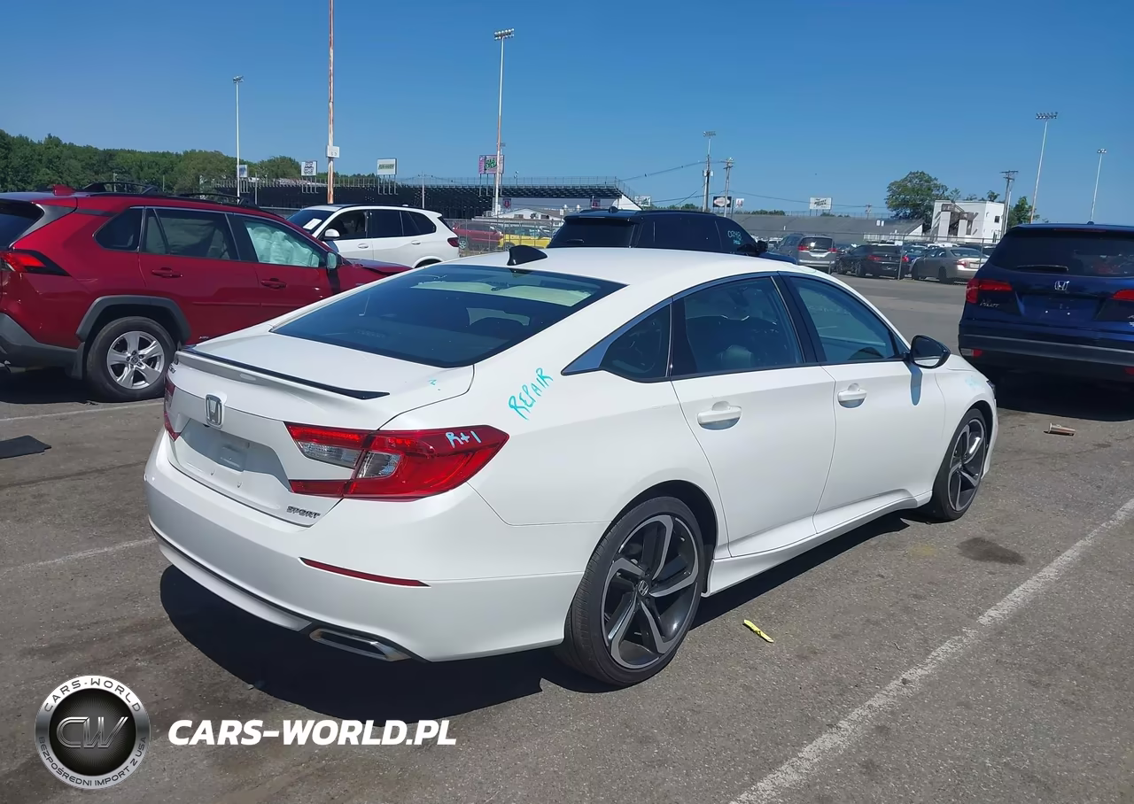 2021 Honda Accord Sport VIN:1HGCV1F3XMA095951 - 4