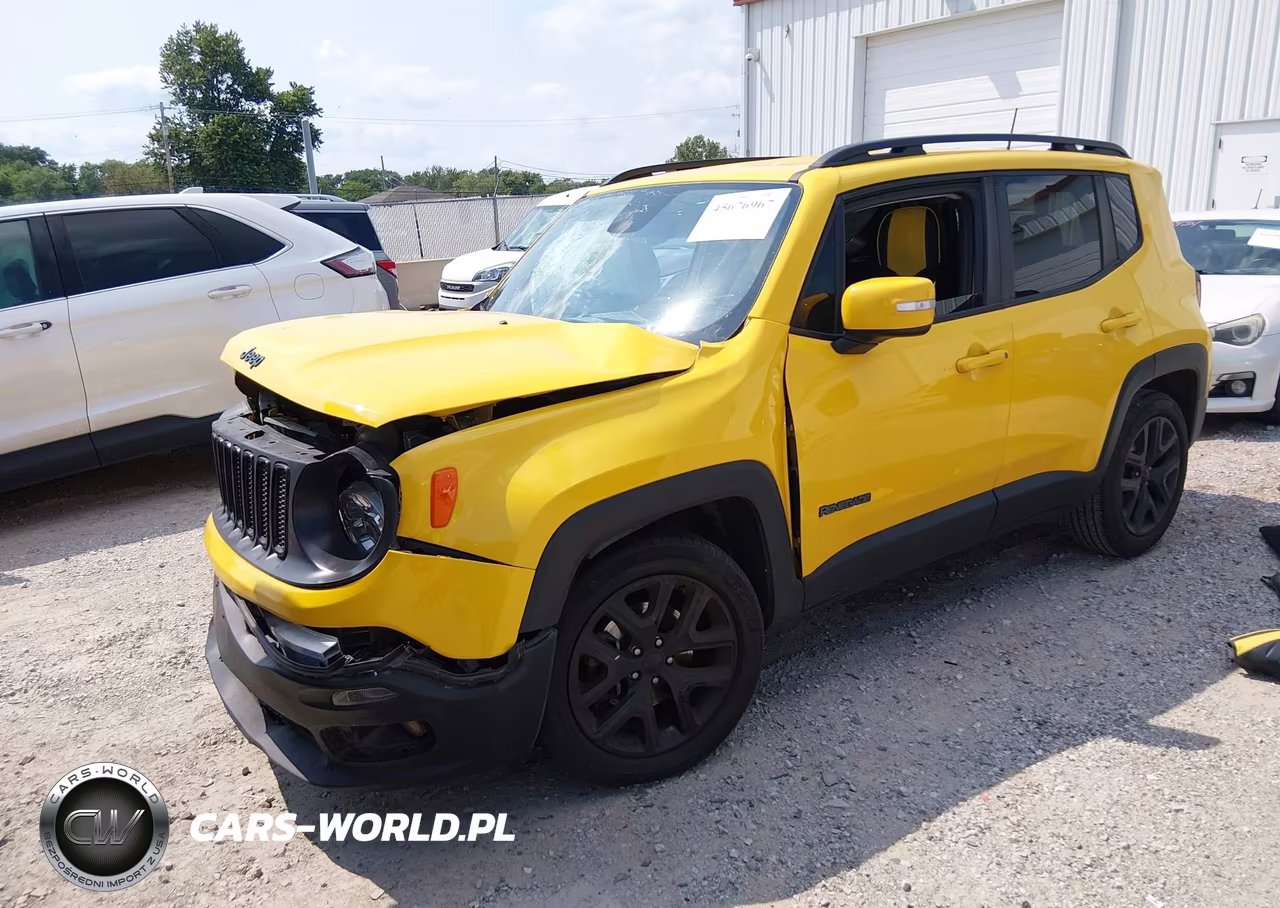 2018 Jeep Renegade Altitude Fwd VIN:ZACCJABB8JPJ71537 - 2