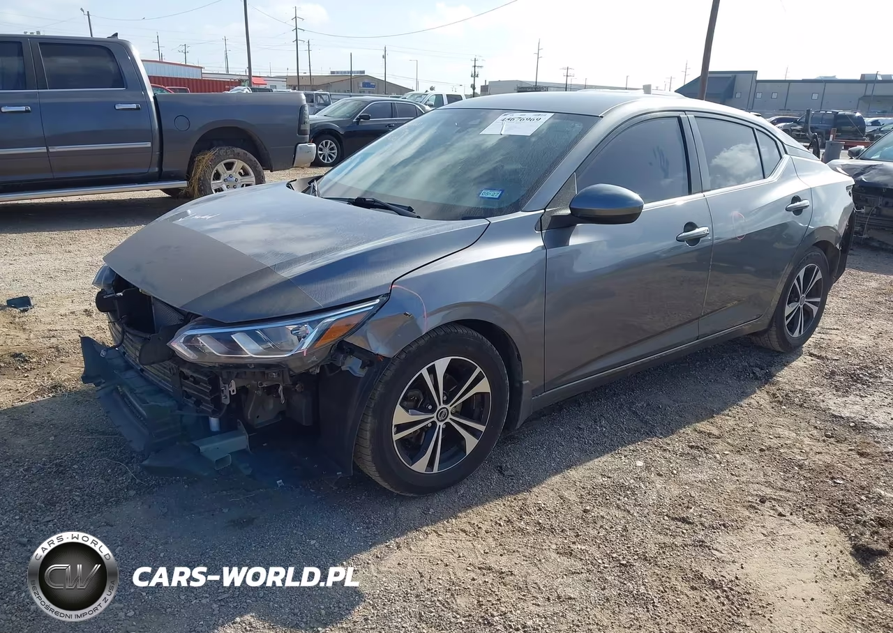 2021 Nissan Sentra Sv Xtronic Cvt VIN:3N1AB8CV2MY277204 - 2