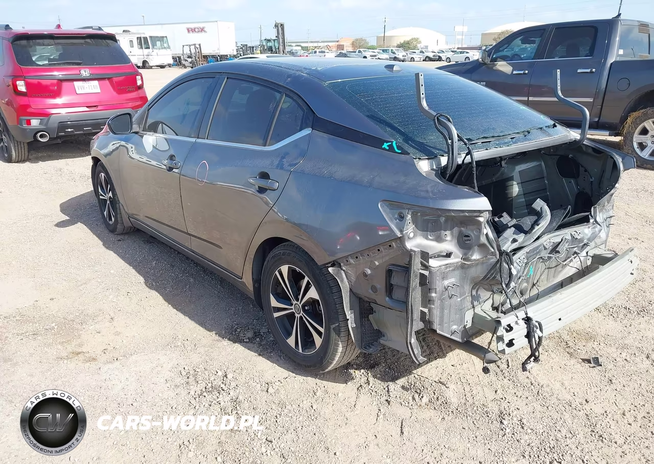 2021 Nissan Sentra Sv Xtronic Cvt VIN:3N1AB8CV2MY277204 - 3