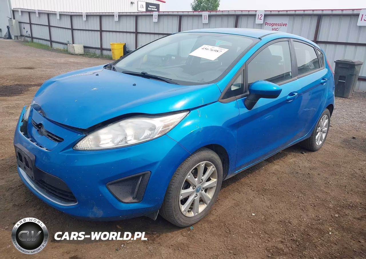 2012 Ford Fiesta Se VIN:3FADP4EJ4CM140923 - 2