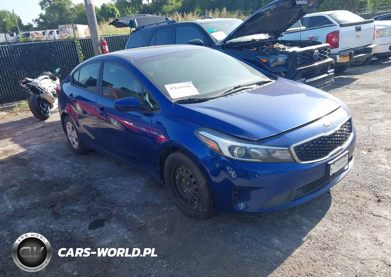 2017 Kia Forte Lx VIN:3KPFL4A73HE117076 - 1