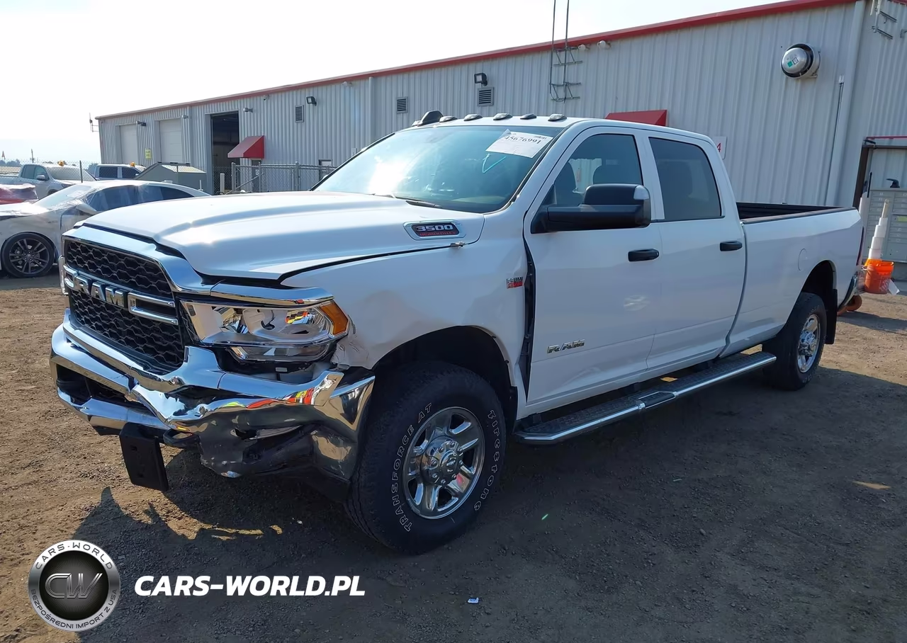 2021 Ram 3500 Tradesman 4X4 8' Box VIN:3C63R3GJ3MG703023 - 2