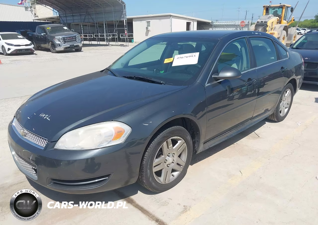 2012 Chevrolet Impala Lt VIN:2G1WG5E39C1248478 - 2
