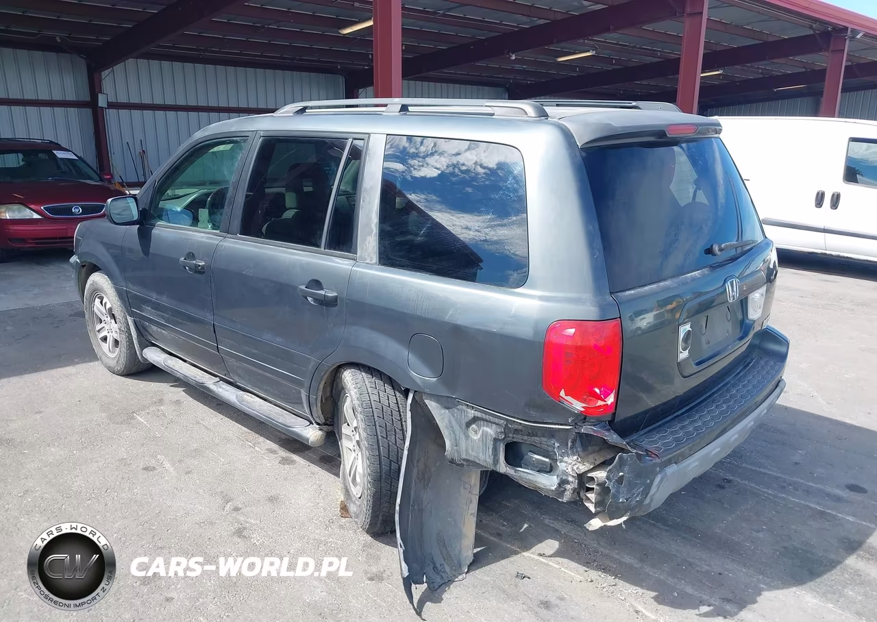 2003 Honda Pilot Ex-L VIN:2HKYF18673H529324 - 3