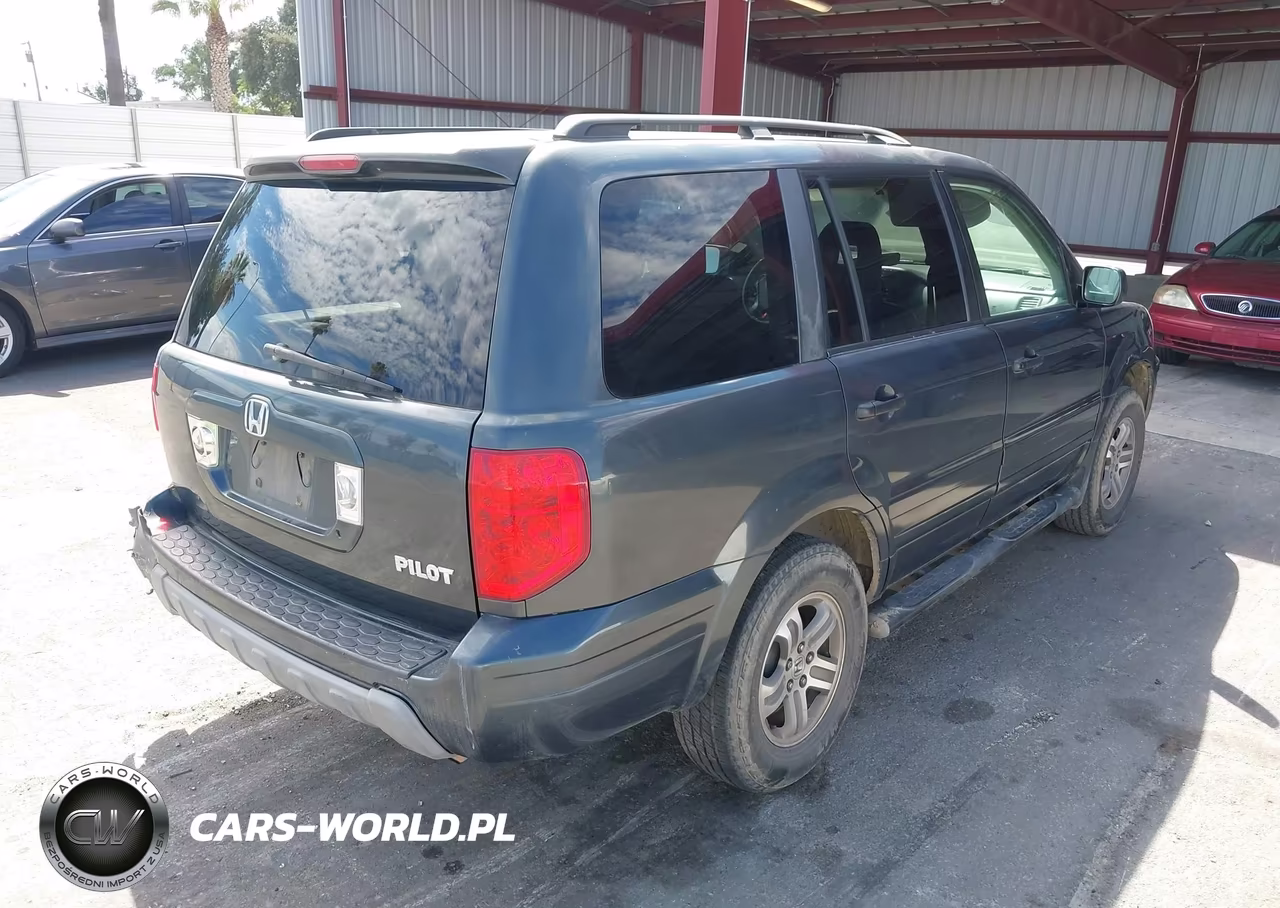 2003 Honda Pilot Ex-L VIN:2HKYF18673H529324 - 4