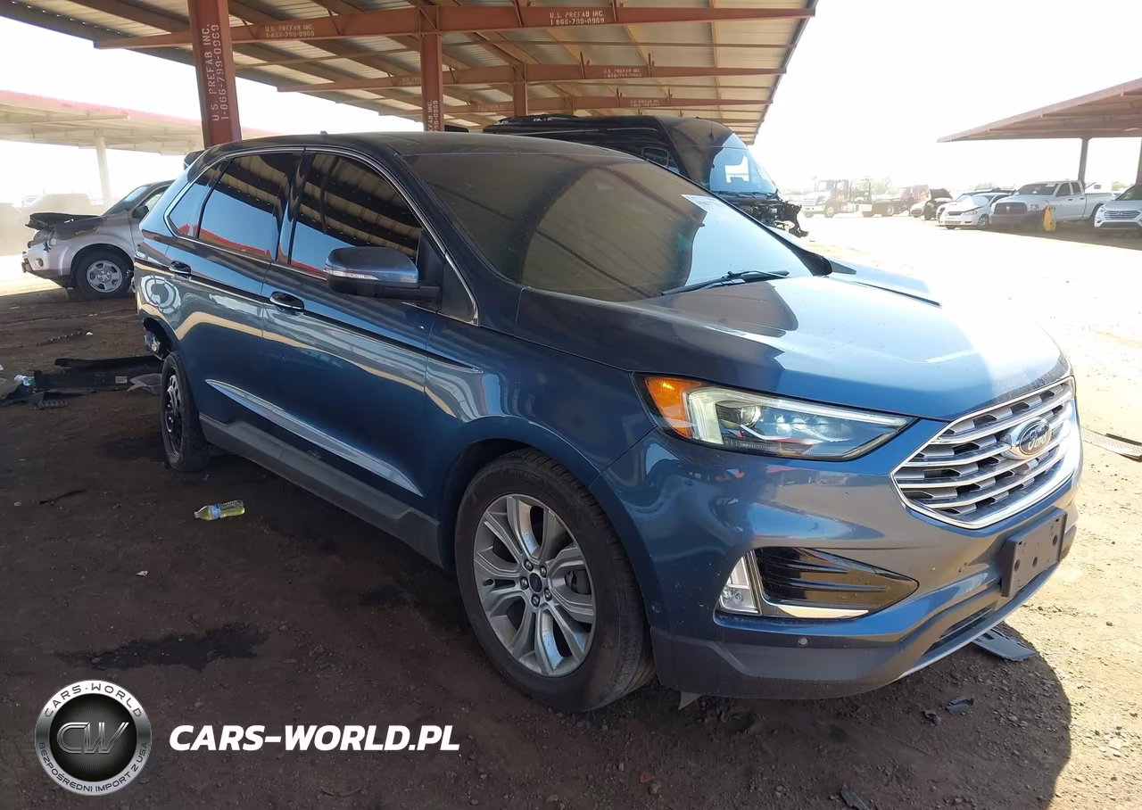 2019 Ford Edge Titanium VIN:2FMPK3K98KBB27971 - 1