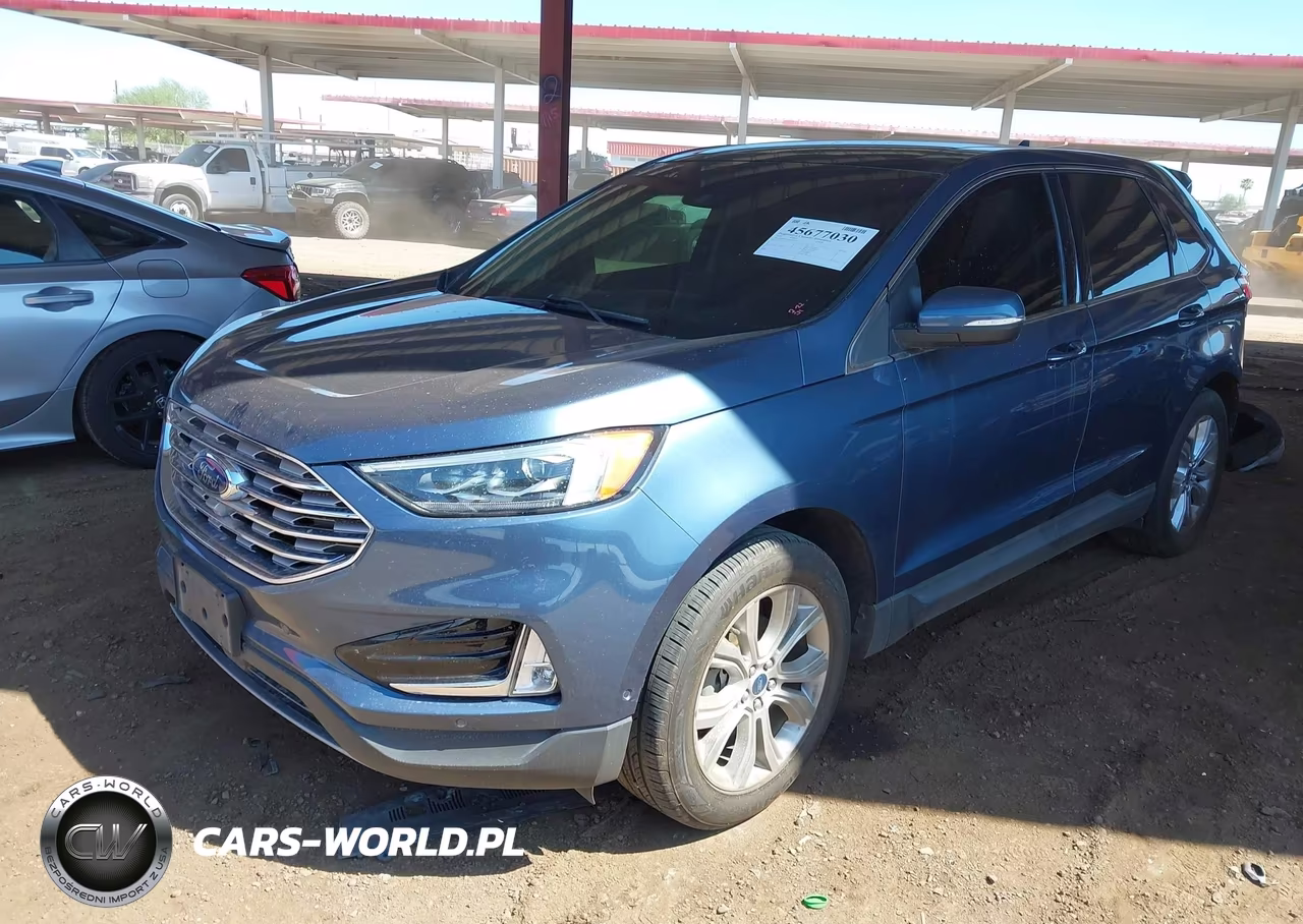 2019 Ford Edge Titanium VIN:2FMPK3K98KBB27971 - 2