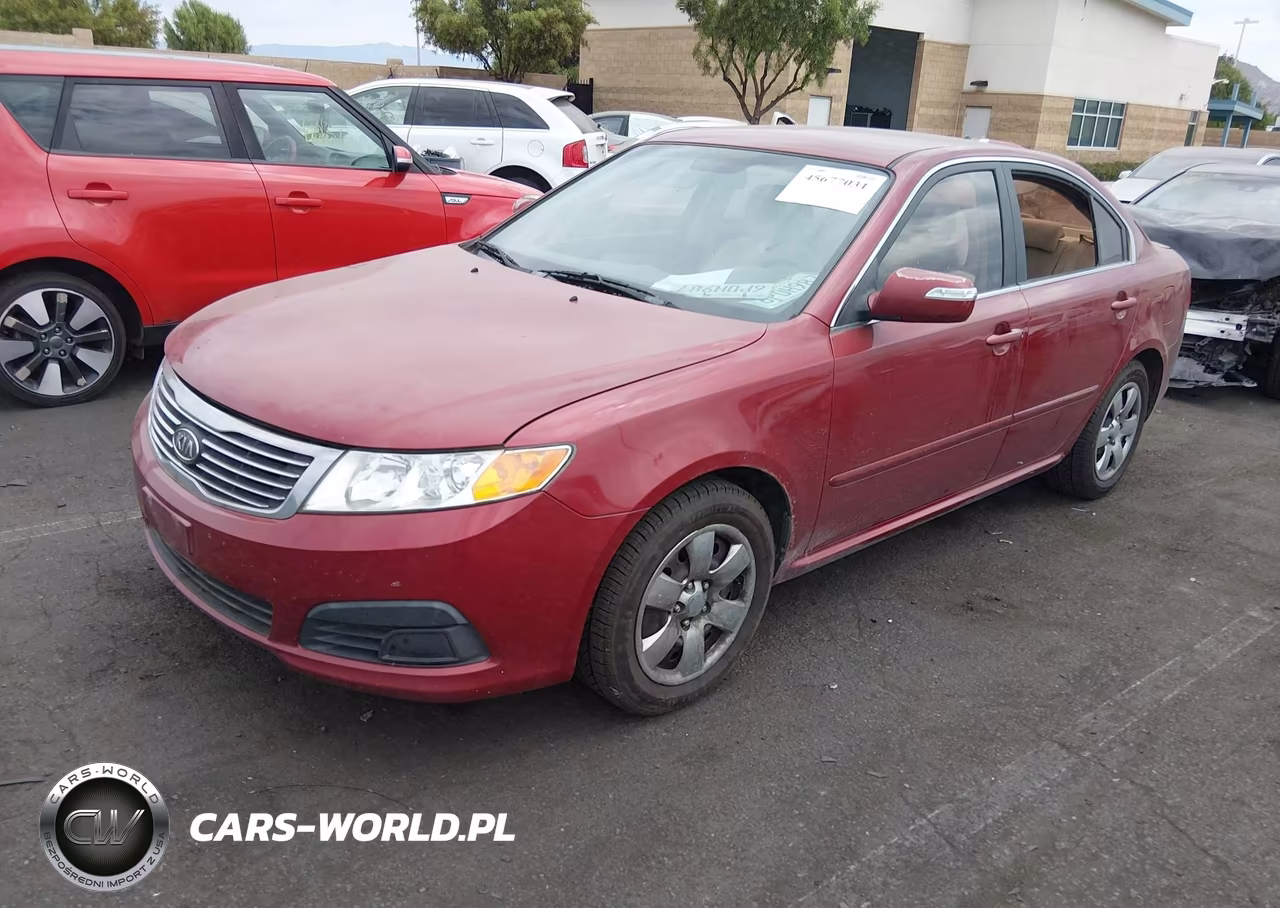 2010 Kia Optima Lx VIN:KNAGG4A87A5436867 - 2