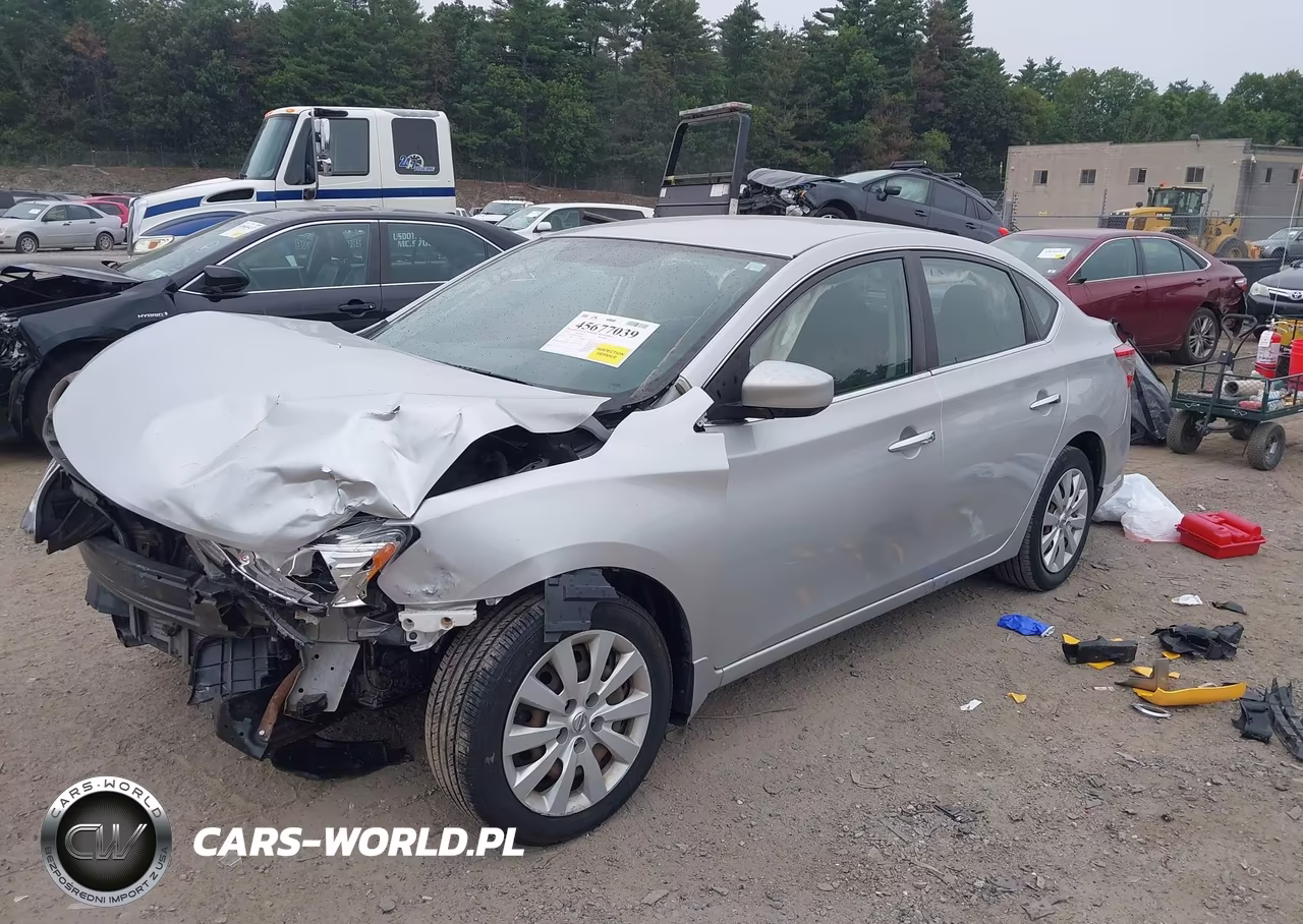 2015 Nissan Sentra Sv VIN:3N1AB7APXFL684346 - 2