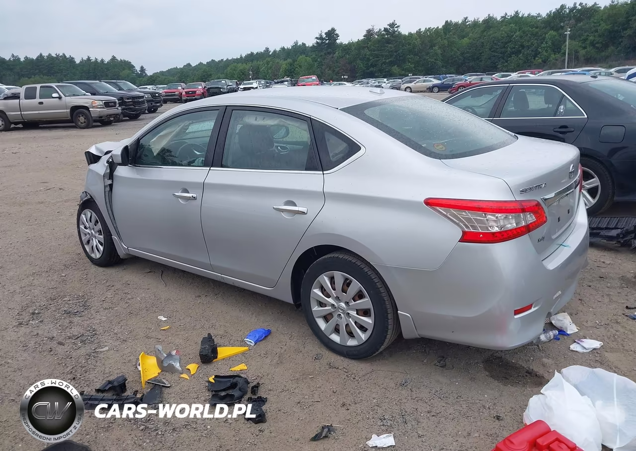 2015 Nissan Sentra Sv VIN:3N1AB7APXFL684346 - 3