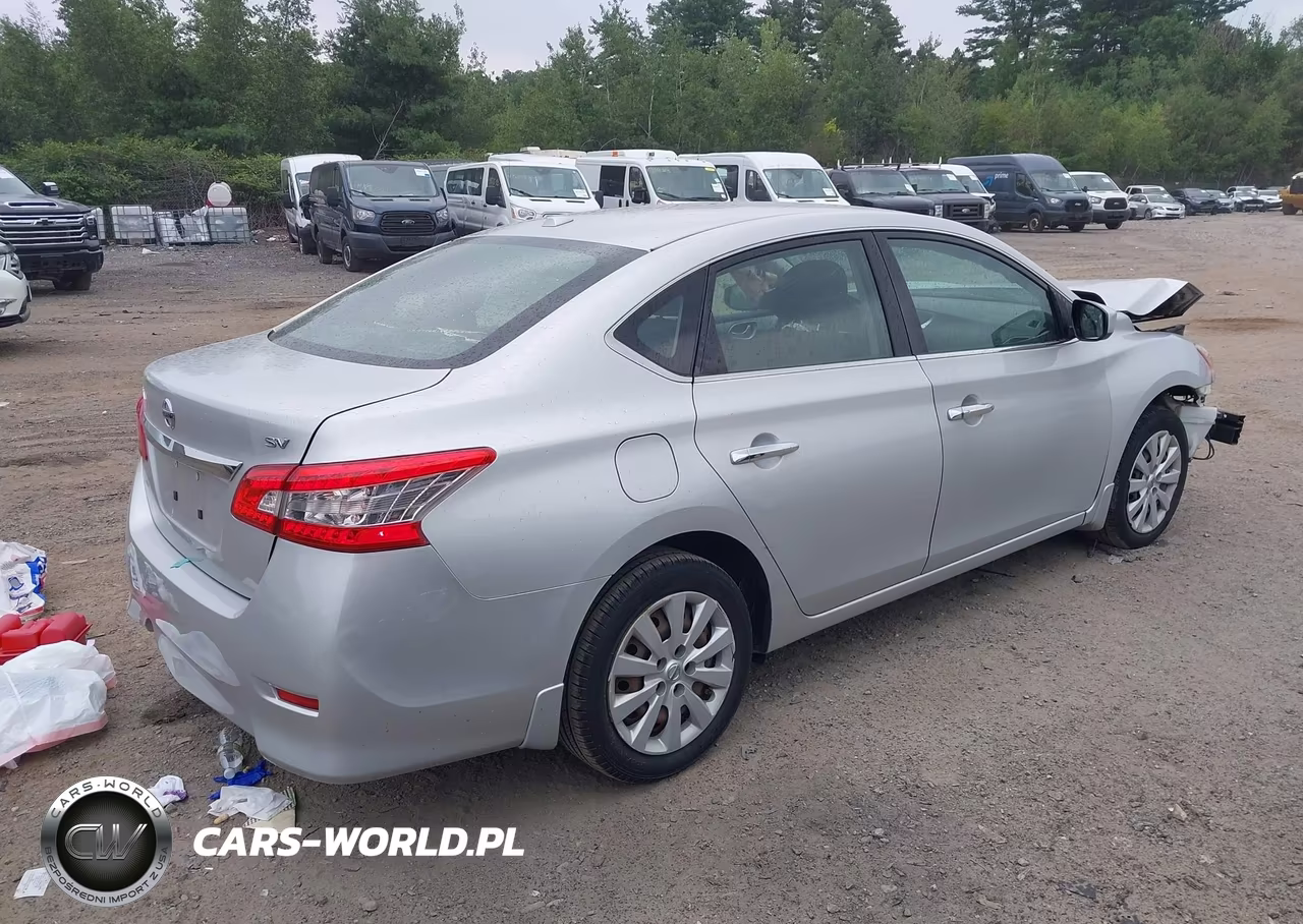 2015 Nissan Sentra Sv VIN:3N1AB7APXFL684346 - 4