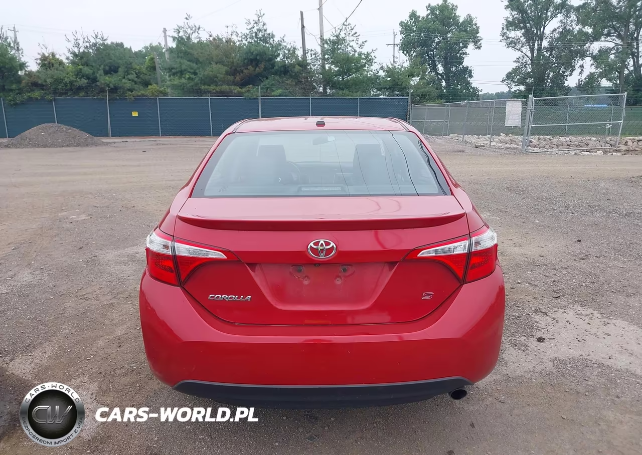 2016 Toyota Corolla S Plus VIN:5YFBURHE0GP490005 - 16