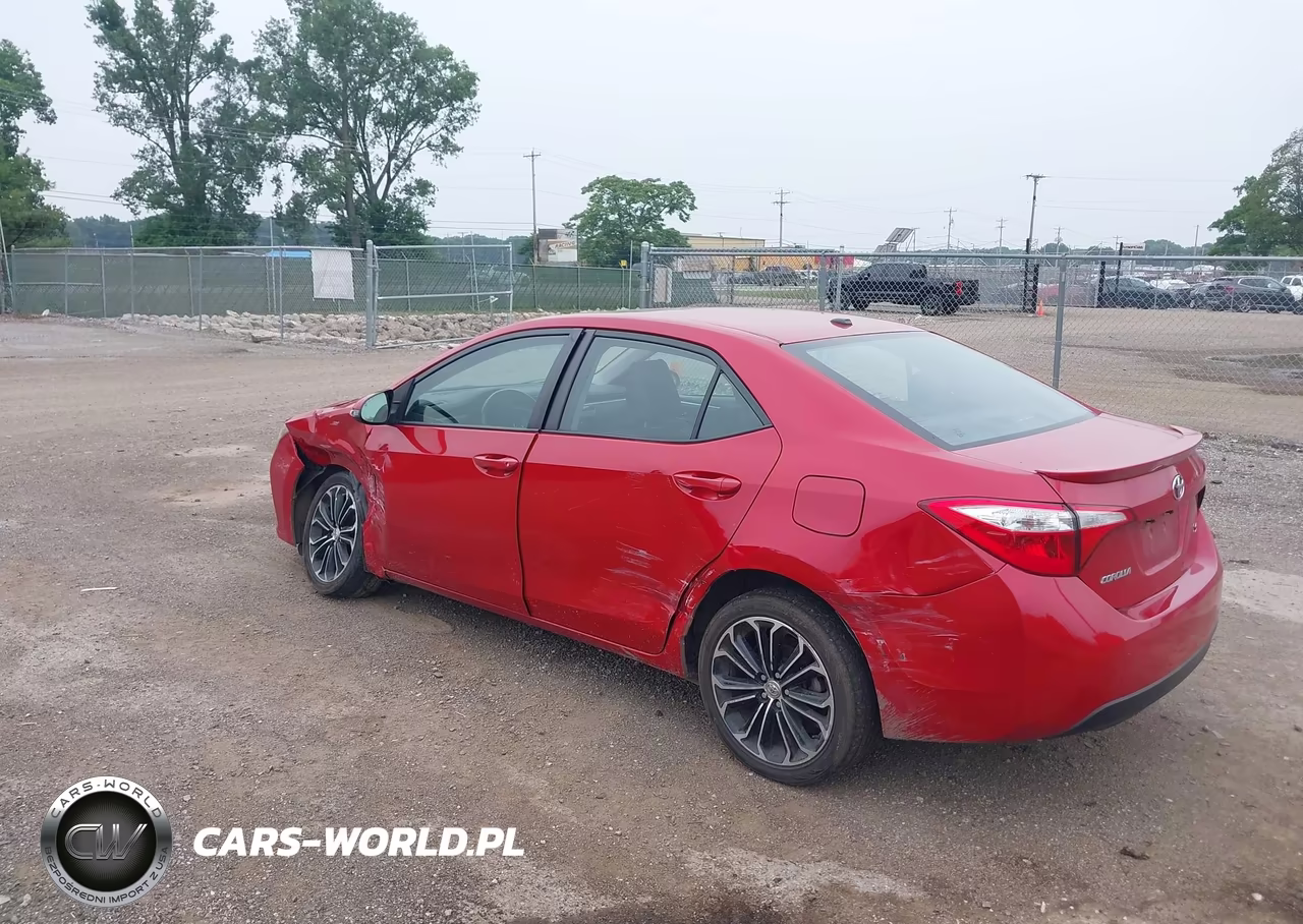 2016 Toyota Corolla S Plus VIN:5YFBURHE0GP490005 - 3