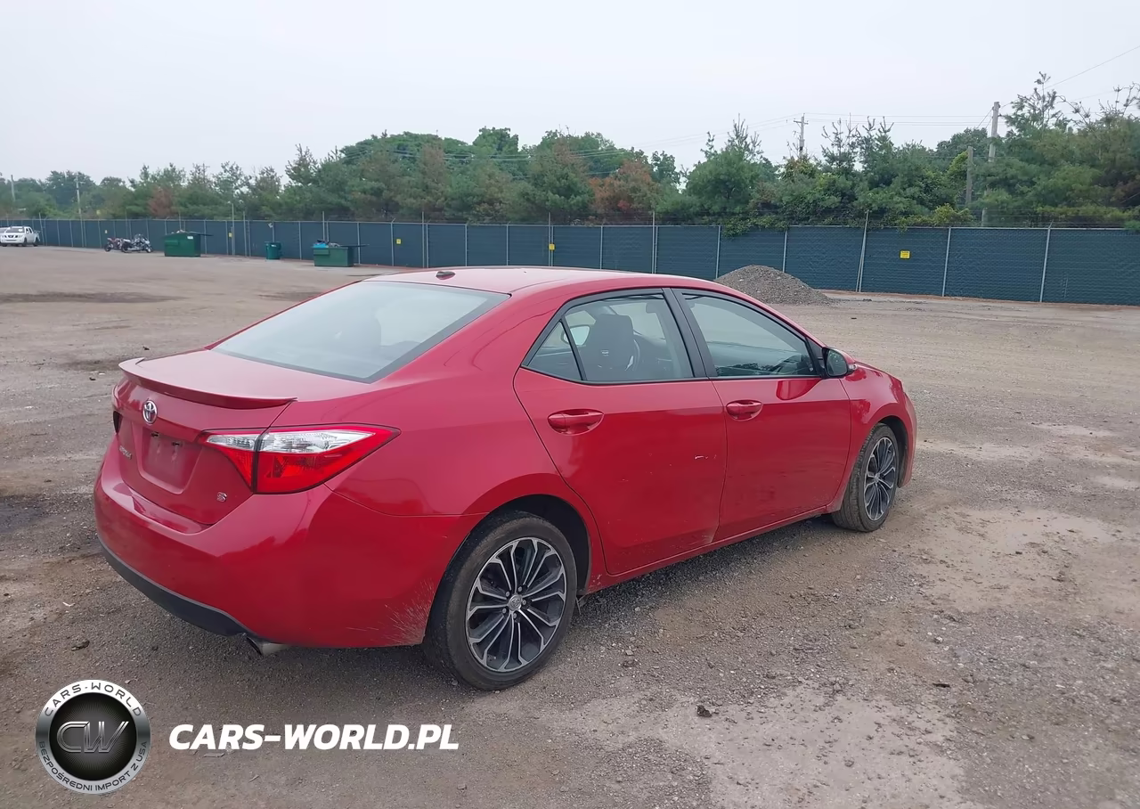 2016 Toyota Corolla S Plus VIN:5YFBURHE0GP490005 - 4