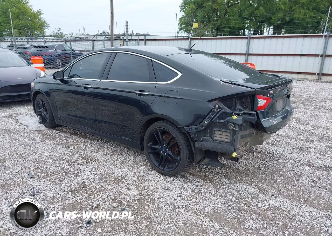 2014 Ford Fusion Titanium VIN:3FA6P0K97ER247482 - 3