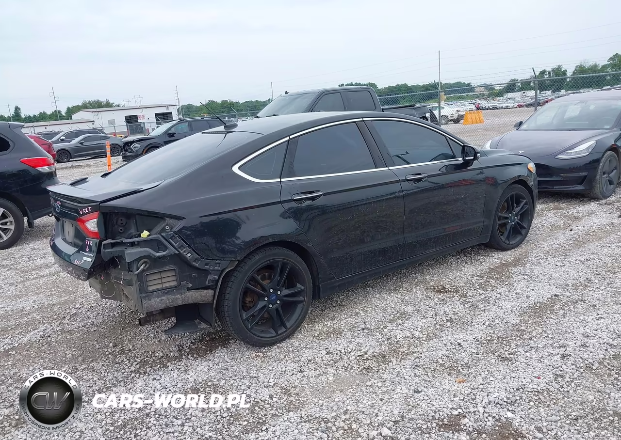 2014 Ford Fusion Titanium VIN:3FA6P0K97ER247482 - 4