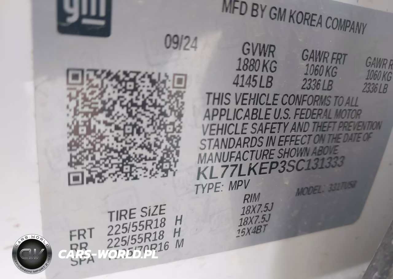 2025 Chevrolet Trax Fwd Activ VIN:KL77LKEP3SC131333 - 9