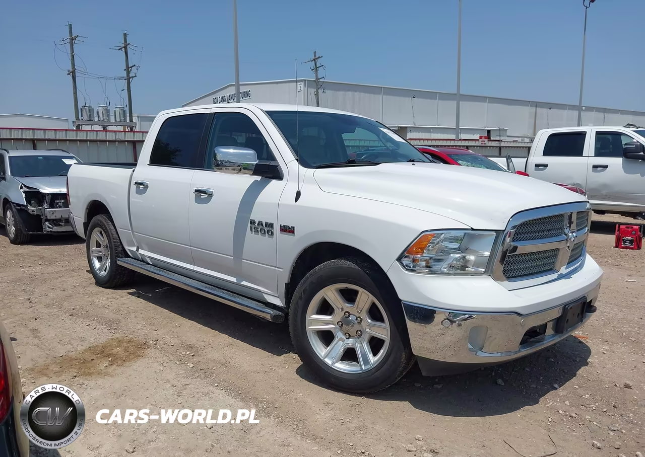 2017 Ram 1500 Lone Star Silver 4X2 5'7 Box VIN:1C6RR6LT3HS836575 - 1