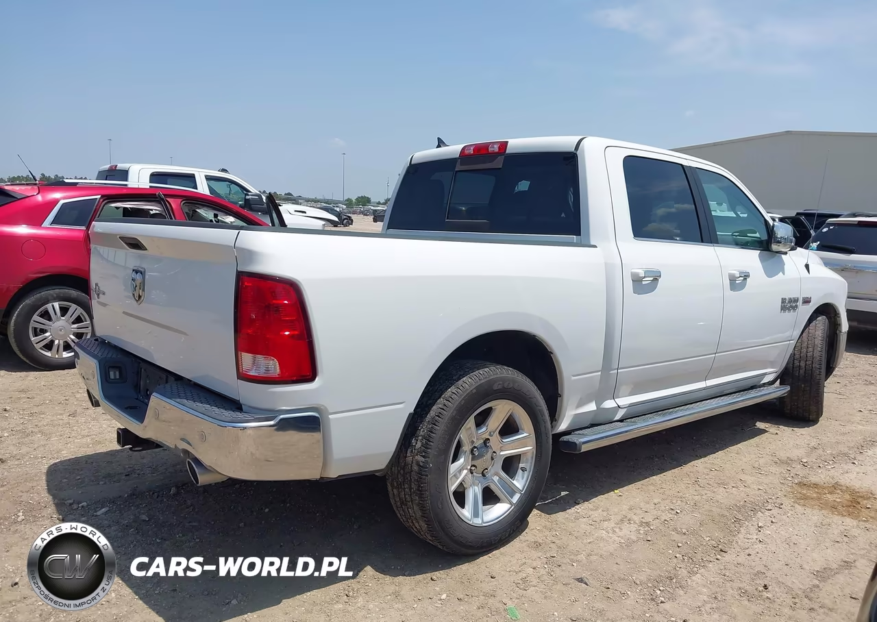 2017 Ram 1500 Lone Star Silver 4X2 5'7 Box VIN:1C6RR6LT3HS836575 - 4