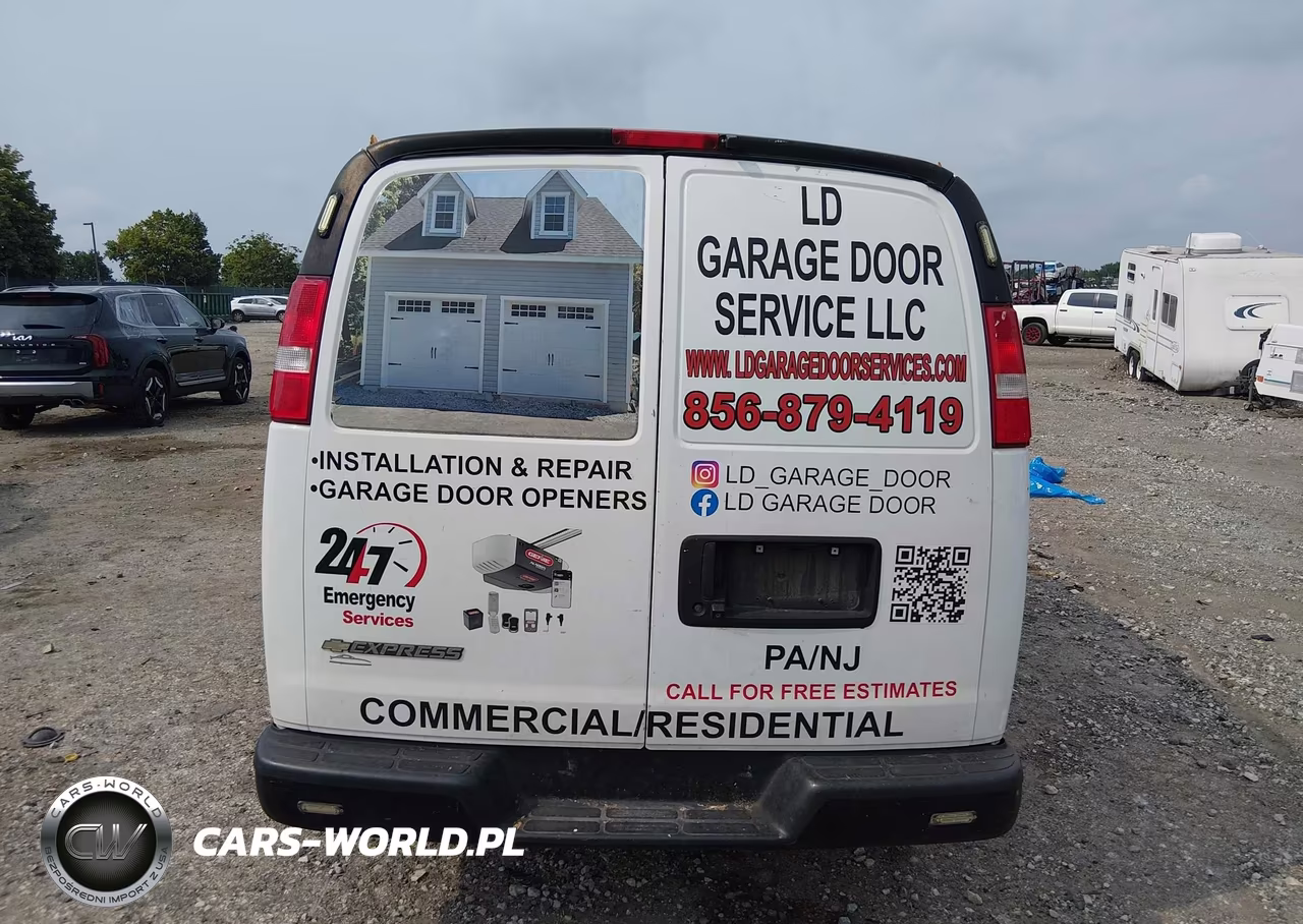 2020 Chevrolet Express Cargo Rwd 2500 Regular Wheelbase Wt VIN:1GCWGAFG3L1269768 - 16