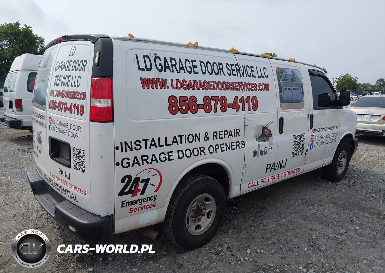 2020 Chevrolet Express Cargo Rwd 2500 Regular Wheelbase Wt VIN:1GCWGAFG3L1269768 - 4