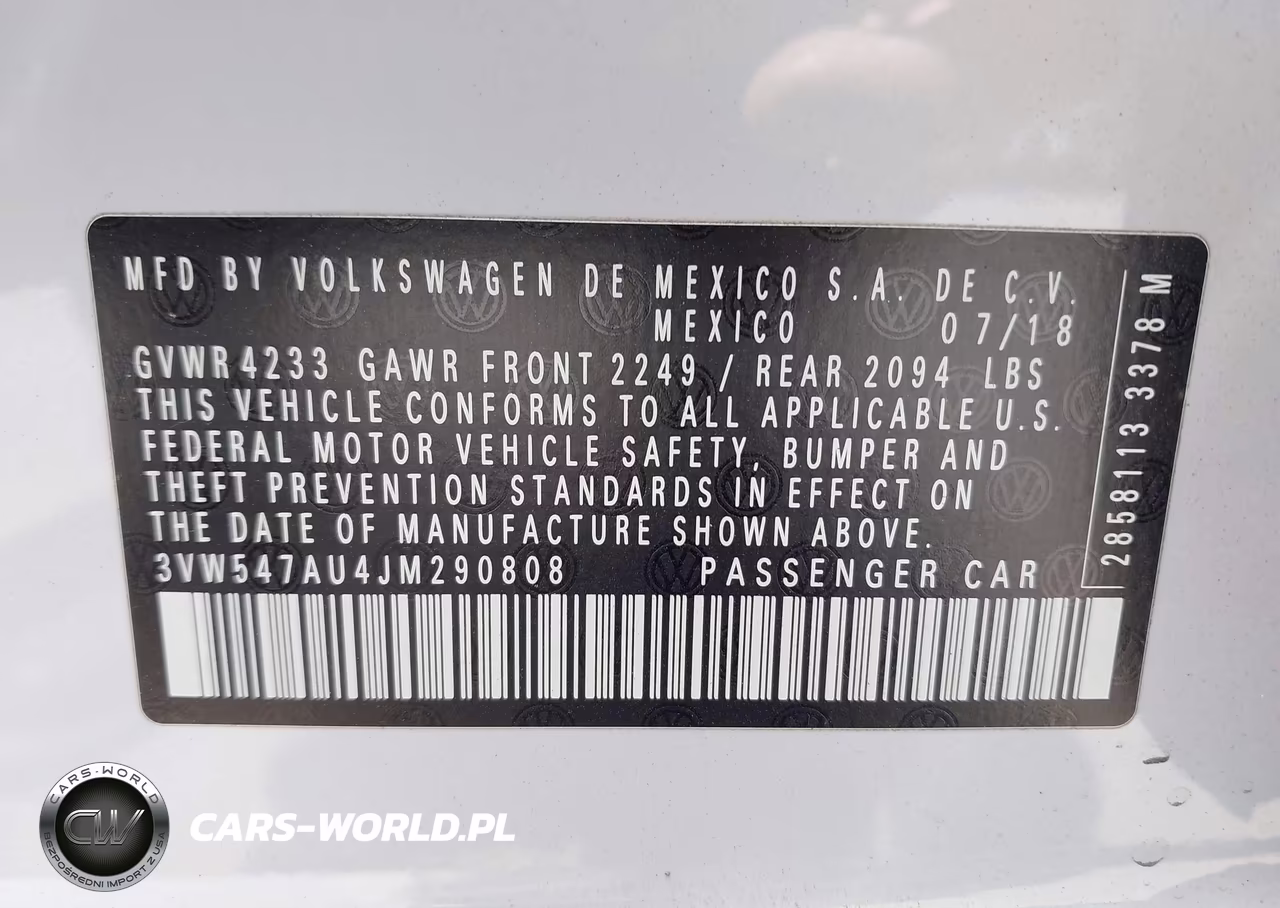 2018 Volkswagen Golf Gti 2.0T Autobahn-2.0T S-2.0T Se VIN:3VW547AU4JM290808 - 9